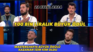 MASTERCHEF ALL STAR 100 BİN LİRALIK BÜYÜK ÖDÜLÜ KAZANAN İSİM KİM OLDU💥#masterchef #allstar #tv8