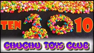 Learn Numbers with Colorful Candies - Colors & Numbers Collection for Children