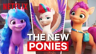 The ✨NEW✨ Ponies Compilation 🌈 My Little Pony: A New Generation | Netflix After School
