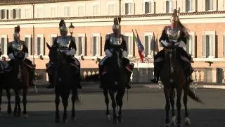 Cambio della Guardia Solenne in occasione della Festa del Tricolore