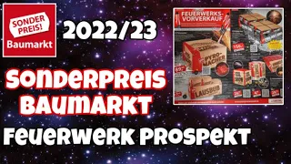 Sonderpreis Baumarkt Feuerwerk Prospekt 2022 / 23 🎆 - Silvester Prospekt 2022 - Pyrotoast