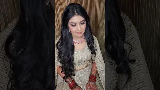 How to like this engagement look share your views 😍 #bridalmakeup #youtubeshorts #viralvideo