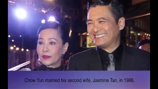 Chow Yun wife and  ex-wife