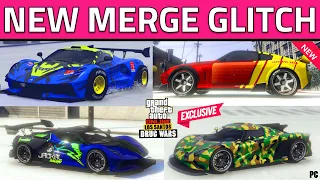 *AFTER PATCH* NEW Merge Glitch On Any Personal Car To Car - How to Merge F1 Wheels/Livery/Benny's