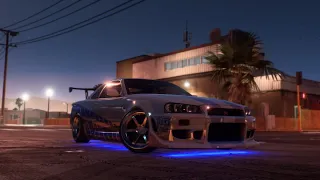 2 FAST 2 FURIOUS SKYLINE R34 GTR 1999 BRIAN O´CONNER - NFS PAYBACK - CUSTOMIZATION