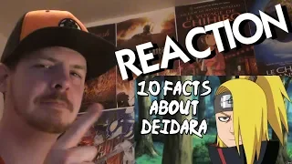 10 Things You Probably Didn't Know About Deidara! (10 Facts) REACTION