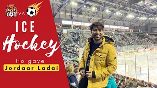 FIRST time in Life went for Ice Hockey game in Belfast UK | Indians in UK