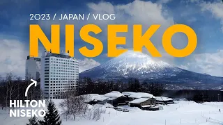 Niseko Japan Vlog 2023 (Hilton Niseko Review, Hirafu, Snowboarding/Skiing)