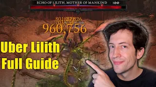 Diablo 4 - How to beat Uber Lilith - In-Depth Mechanics Guide, Tips & Tricks