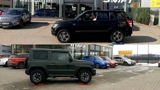 SLIP TEST - Suzuki Grand Vitara vs Jimny - Brake LSD ALL GRIP PRO - @4x4.tests.on.rollers