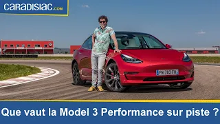 Les essais de Soheil Ayari : Tesla Model 3 Performance