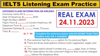 IELTS Listening Practice Test 2023 with Answers | IELTS Listening Practice