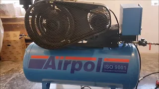 AIRPOL N50 Oil Piston Compressor