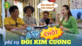 Giao hàng trả bằng Kim Cương - Cười xỉu Phong Tôm và anh Thái xuống Vĩnh Long giao ốc & khô.