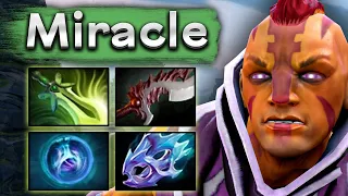 Команда фидит, а Миракл тащит на Антимаге - Miracle Antimage 7.35 DOTA 2