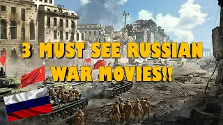 3 MUST SEE RUSSIAN WAR MOVIES!! - Plot summaries, trailers and our reviews.