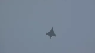 Fighter Jets Aerial Solo Display at LIMA 2015 airshow on day 3