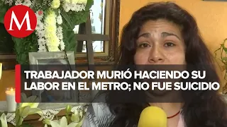 Mi hermano no se arrojó a las vías, solo estaba haciendo su labor: hermana de trabajador del metro