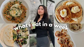 what i eat in a week (balanced + guilt free during my birthday)