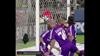 Fiorentina vs.  Juventus 9/4/2005. Fabio Cannavaro