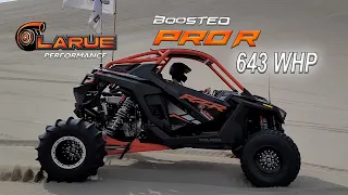 "The Dyno Queen" Polaris Pro R LaRue Turbo Kit putting down 643 WHP