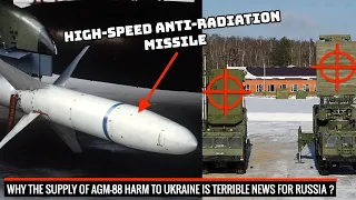 HARM - American Air defense system killer now in #Ukraine !