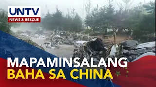 Rescue efforts, pinaigting sa Northern China at Beijing kasunod ng pananalasa ng bagyo