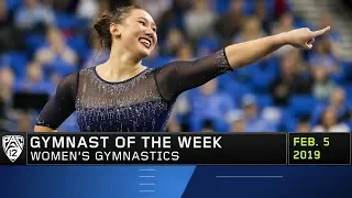 UCLA's Kyla Ross is named Pac-12 Women's Gymnast of the Week after scoring her second perfect 10...