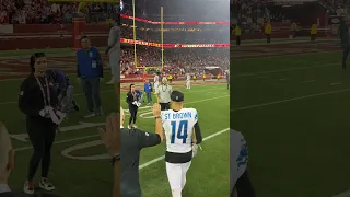 Detroit Lions leave the field at Levi's Stadium after heartbreaker
