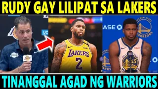 BREAKING: Rudy GAY LIPAT LAKERS NA! TINANGGAL ng WARRIORS sa LINEUP