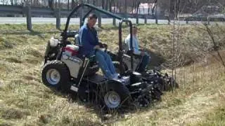 Dixie Chopper Dominator posing for pictures with Prototype at Bob's Welding.mp4