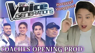 The Voice Generations - Coaches Opening Prod | August 27 2023 | REACTION