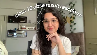 class 10 cbse result reaction ♡