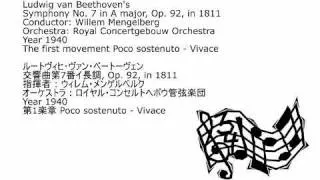 Beethoven's Symphony No.7 in A major, Op.92, 1940