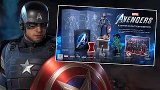 UNBOXING: Marvel Avengers Earth's Mightiest Edition - (PS4) MASTERPIECE!!