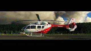 Microsoft Flight Simulator helicopter / Hype Airbus H 145  professional helicopter model review (4K)