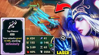 When Ashe gets INFINITELY scaling attack speed in Arena... (HER ARROWS ARE A LASER)