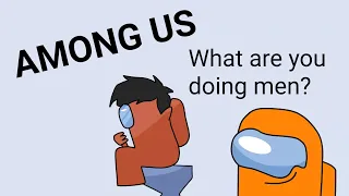AMONG US! (What are you doing Bruh?) | SHORT ANIMATION