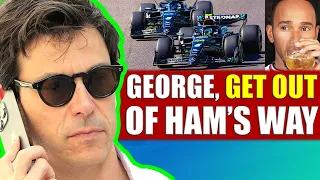 Toto Wolff OVERRULED Russell in Hamilton drama!