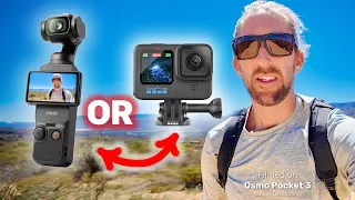 DJI OSMO POCKET 3 on a 2 DAY CAMPING Trip. WILL IT HOLD UP??🏕️ Should you CHOOSE a GOPRO INSTEAD??