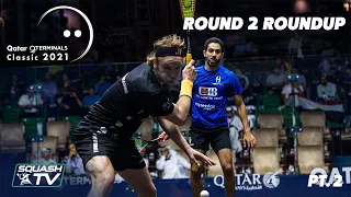 Squash: Qatar QTerminals Classic 2021 - Round 2 Roundup [Pt.2]
