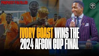 IVORY COAST WINS THE AFCON CUP 2024 | Prophet Uebert Angel