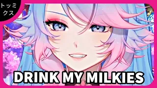 Silver Gives You Milk From Her... | Silvervale