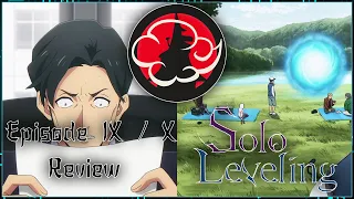 Solo Leveling Episode 9 / 10 Review | Get on Jinwoo's Level Kang / Picnics | Shibui Anime Tavern