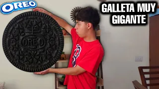 HICE LA GALLETA OREO MAS GRANDE DEL MUNDO!! 😱 ASI FUE COMO QUEDO *Impresionante*