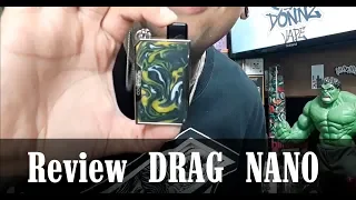 Review DRAG Nano Pod Kit By Voopoo | DonnzVape