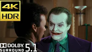 Bruce Wayne Meets The Joker Scene | Batman (1989) 30th Anniversary Edition Movie Clip 4K HDR