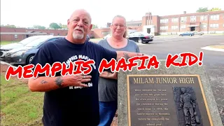 ELVIS PRESLEY Jr. High w/ Cousin DANNY SMITH Memphis Mafia Kid!