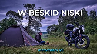 Low Beskids and Adolf's hidden train by motorcycle 125