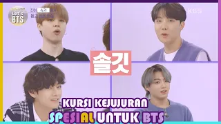 Kursi Kejujuran Spesial Untuk BTS |Let's BTS!|SUB INDOl 210329 Siaran KBS WORLD TV|